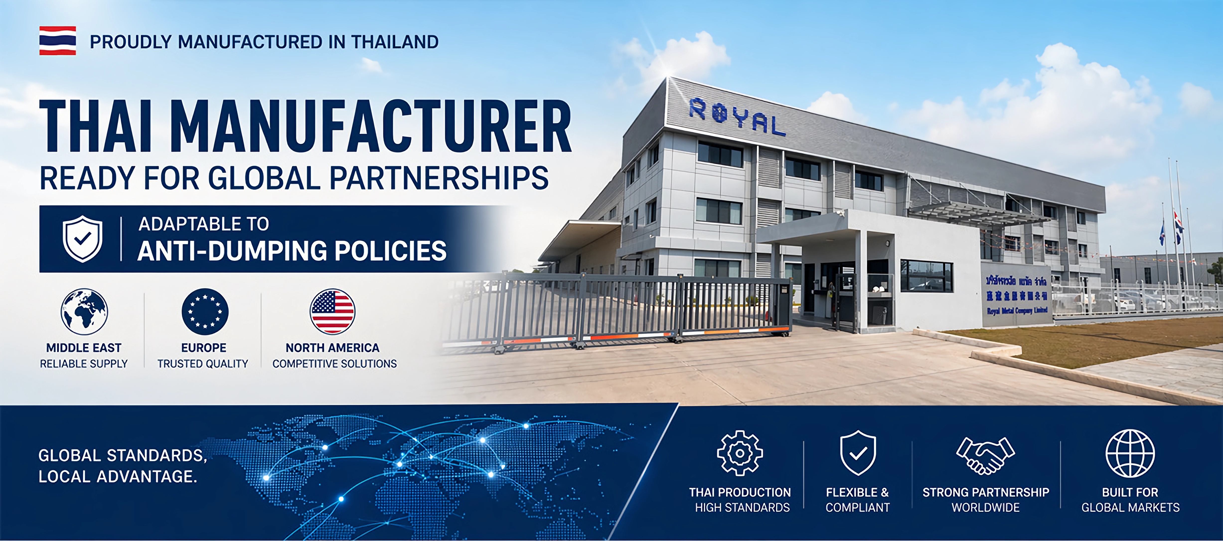Premium aluminum profiles for architectural and industrial systems - Royal Aluminum