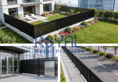 img of Aluminum Ornamental Fence: The Modern Alternative to Wrought Iron