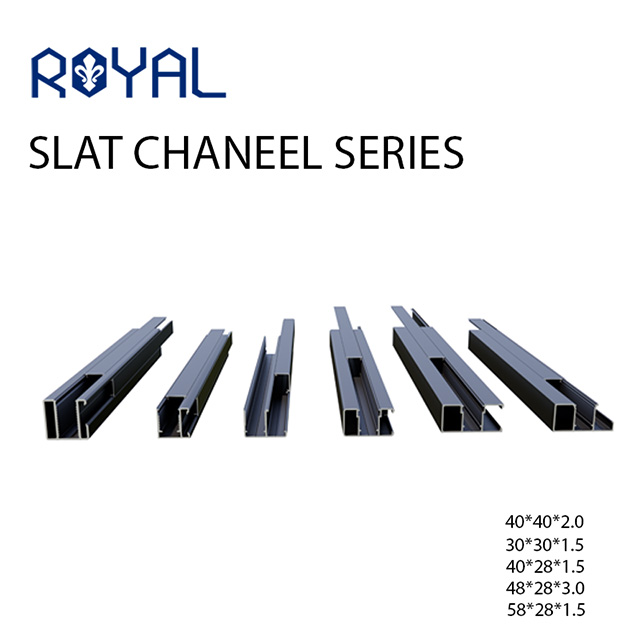 img of Aluminum Slat Channel System for Slat Fence, Gate & Enclosure Panels