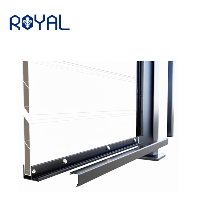 aluminum slat channel assembling aluminum slats into modular panel system