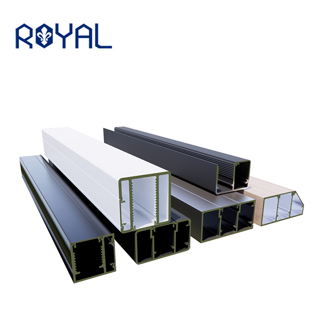aluminum slat channel profile for modular slat panel assembly