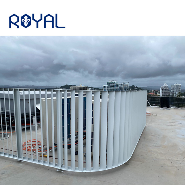 Aluminum Louver System for Fence, Gate & Enclosure | Fixed & Modular Louver Profiles