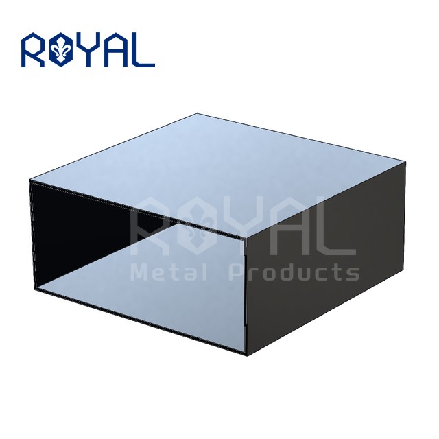 Aluminum Rectangular Tube Profiles | 6063-T5 Standard Mill Extrusion