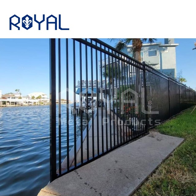 Aluminum Picket Garden Fence — Modular DIY Outdoor Fencing System