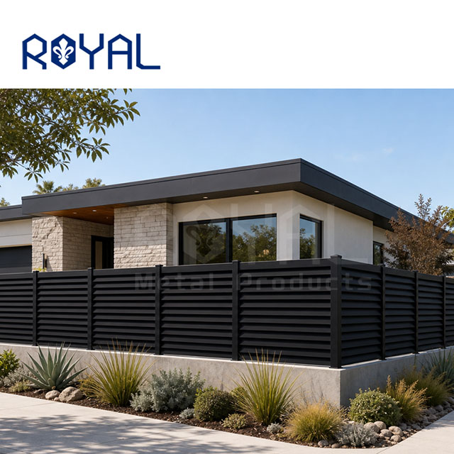 Aluminum Privacy Fence Systems — Horizontal, Vertical & Laser Cut