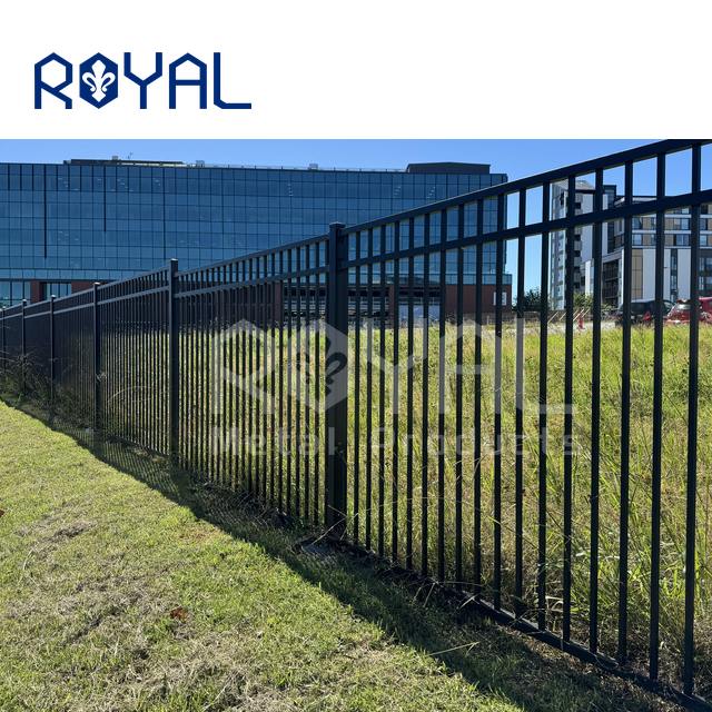 Aluminum Picket Garden Fence — Modular DIY Outdoor Fencing System