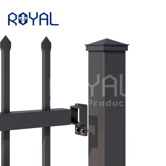 Aluminum Picket Garden Fence — Modular DIY Outdoor Fencing System