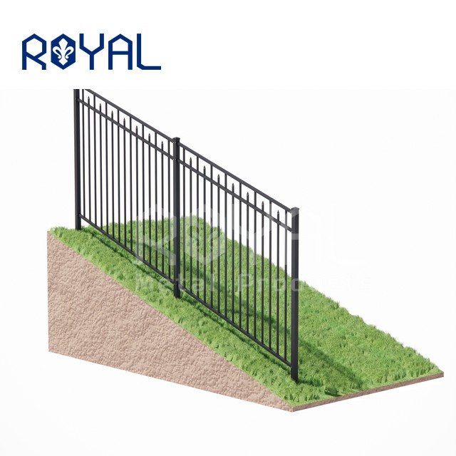 Aluminum Picket Garden Fence — Modular DIY Outdoor Fencing System