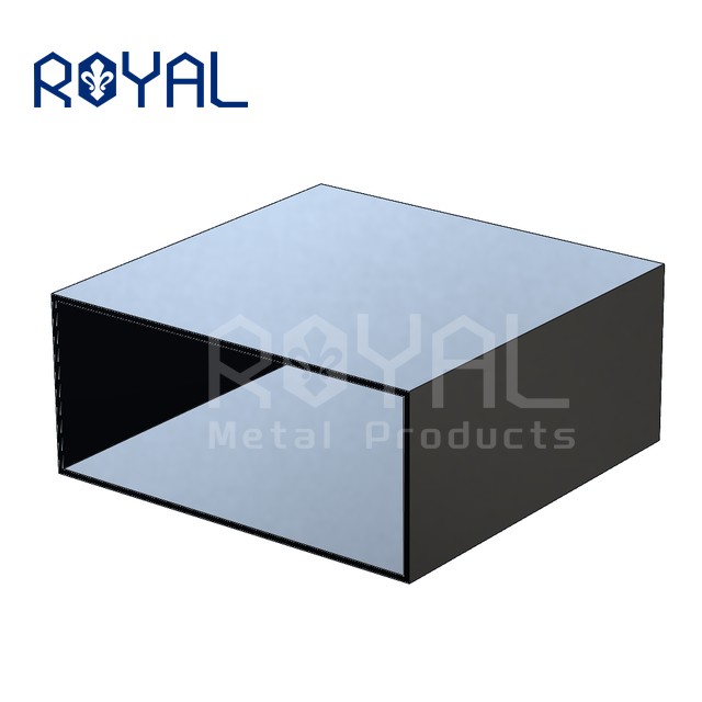 Aluminum Rectangular Tube Profiles | 6063-T5 Standard Mill Extrusion