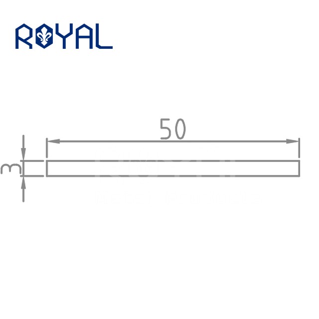Aluminum Flat Bar Profiles | Standard Mill Extrusion