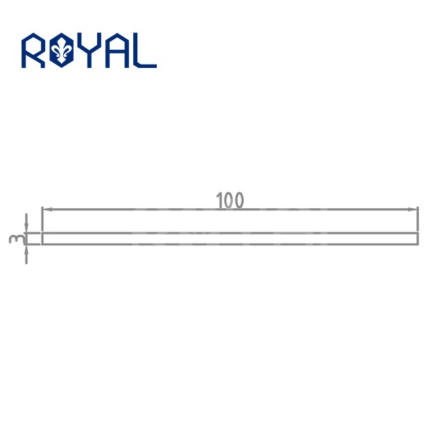 Aluminum Flat Bar Profiles | Standard Mill Extrusion